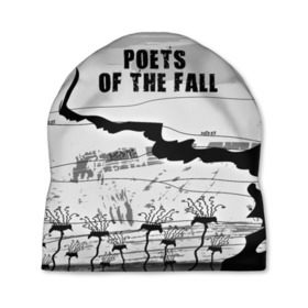 Шапка 3D с принтом Poets of the fall в Кировске, 100% полиэстер | универсальный размер, печать по всей поверхности изделия | poets of the fall | rock | альтернатива | музыка | поэты | рок | фины