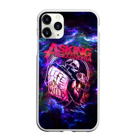 Чехол для iPhone 11 Pro Max матовый с принтом Life gone wild в Кировске, Силикон |  | asking alexandria | бен брюс | группа | джеймс касселлс | дэнни уорсноп | жанр | жизнь исчезла | жизнь одичавшая | звезды | космос | кэмерон лидделл | музыка | музыканты | песни | рок | скелет | сэм бэттли