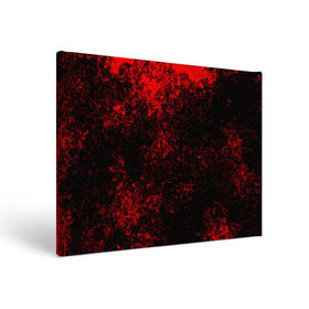 Холст прямоугольный с принтом Брызги красок(red style) в Кировске, 100% ПВХ |  | abstraction | color | paint | spray | tie dye | абстракция | брызги красок | всплеск красок | капли красок | текстуры
