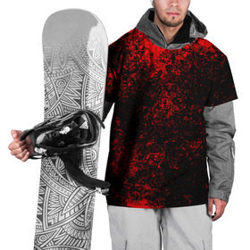 Накидка на куртку 3D с принтом Брызги красок(red style) в Кировске, 100% полиэстер |  | abstraction | color | paint | spray | tie dye | абстракция | брызги красок | всплеск красок | капли красок | текстуры