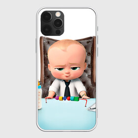 Чехол для iPhone 12 Pro с принтом Boss Baby в Кировске, силикон | область печати: задняя сторона чехла, без боковых панелей | boss baby | босс | молокосос | мультфильмы