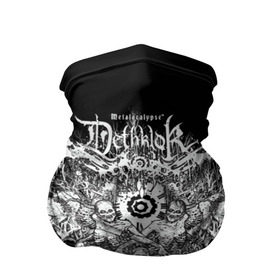 Бандана-труба 3D с принтом Metalocalypse (dethklok) в Кировске, 100% полиэстер, ткань с особыми свойствами — Activecool | плотность 150‒180 г/м2; хорошо тянется, но сохраняет форму | metalocalypse (dethklok)