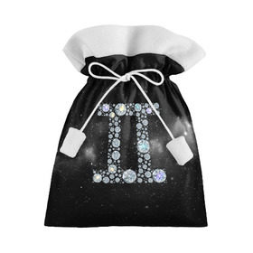 Подарочный 3D мешок с принтом Бдизнецы в Кировске, 100% полиэстер | Размер: 29*39 см | Тематика изображения на принте: близнецы | звезды | знаки зодиака | космос | созвездие