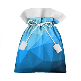 Подарочный 3D мешок с принтом geometric blue в Кировске, 100% полиэстер | Размер: 29*39 см | Тематика изображения на принте: abstraction | абстракция | геометрия | грани | линии | полигоны | розовый | сочетания | текстура | треугольники