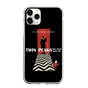 Чехол для iPhone 11 Pro матовый с принтом Twin Peaks в Кировске, Силикон |  | twin peaks | агент дейл  купер | арт | сериал | твин пикс | фильмы