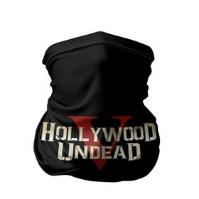 Бандана-труба 3D с принтом Hollywood Undead в Кировске, 100% полиэстер, ткань с особыми свойствами — Activecool | плотность 150‒180 г/м2; хорошо тянется, но сохраняет форму | five | hollywood undead | v