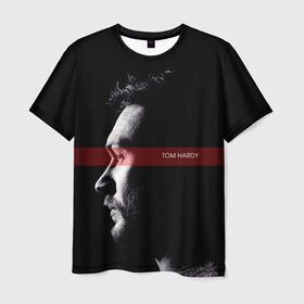 Мужская футболка 3D с принтом Tom Hardy в Кировске, 100% полиэфир | прямой крой, круглый вырез горловины, длина до линии бедер | Тематика изображения на принте: tom hardy | актеры | том харди