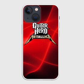 Чехол для iPhone 13 mini с принтом Guitar Hero Metallica в Кировске,  |  | hard rock | heavy metal | hevy metal | metallica | music | rock | thrash metal | металлика | музыка | рок