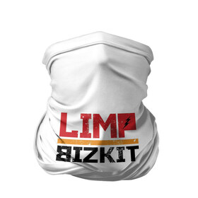 Бандана-труба 3D с принтом Limp Bizkit Logo в Кировске, 100% полиэстер, ткань с особыми свойствами — Activecool | плотность 150‒180 г/м2; хорошо тянется, но сохраняет форму | 