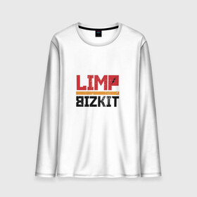 Мужской лонгслив 3D с принтом Limp Bizkit Logo в Кировске, 100% полиэстер | длинные рукава, круглый вырез горловины, полуприлегающий силуэт | 