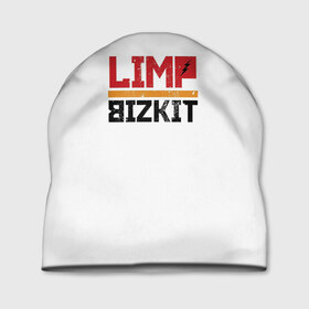 Шапка 3D с принтом Limp Bizkit Logo в Кировске, 100% полиэстер | универсальный размер, печать по всей поверхности изделия | 