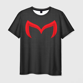 Мужская футболка 3D с принтом New Mazda в Кировске, 100% полиэфир | прямой крой, круглый вырез горловины, длина до линии бедер | mazda | мазда