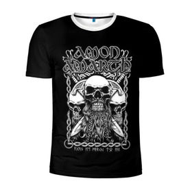 Мужская футболка 3D спортивная с принтом Amon Amarth #3 в Кировске, 100% полиэстер с улучшенными характеристиками | приталенный силуэт, круглая горловина, широкие плечи, сужается к линии бедра | amart | amarth | amon | death | hegg | johan | metal | music | viking | амарз | амарс | амарт | амон | викинг | дет | дэт | йохан | метал | металл | хег | хегг
