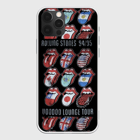 Чехол для iPhone 12 Pro с принтом The Rolling Stones в Кировске, силикон | область печати: задняя сторона чехла, без боковых панелей | англия | аргентина | блюз рок | канада | мик джаггер | музыка | песни | психоделический рок | ритм н блюз | рок | рок н ролл | ролинг | рот | стоун | стоунз | сша | флаг | язык | япония