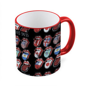 Кружка 3D с принтом The Rolling Stones в Кировске, керамика | ёмкость 330 мл | англия | аргентина | блюз рок | канада | мик джаггер | музыка | песни | психоделический рок | ритм н блюз | рок | рок н ролл | ролинг | рот | стоун | стоунз | сша | флаг | язык | япония