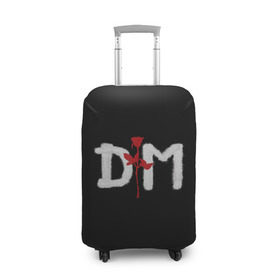 Чехол для чемодана 3D с принтом Depeche mode в Кировске, 86% полиэфир, 14% спандекс | двустороннее нанесение принта, прорези для ручек и колес | depeche mode | music | альтернатива | музыка | рок