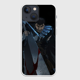 Чехол для iPhone 13 mini с принтом Гатс и его огромный меч в Кировске,  |  | anime | berserk | kenpuu denki berserk | берсерк