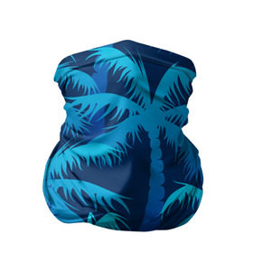 Бандана-труба 3D с принтом Пальмы в Кировске, 100% полиэстер, ткань с особыми свойствами — Activecool | плотность 150‒180 г/м2; хорошо тянется, но сохраняет форму | summer | лес | пальмы | природа