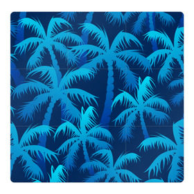 Магнитный плакат 3Х3 с принтом Пальмы в Кировске, Полимерный материал с магнитным слоем | 9 деталей размером 9*9 см | summer | лес | пальмы | природа