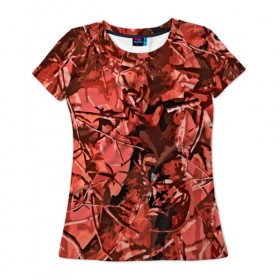 Женская футболка 3D с принтом camouflage texture в Кировске, 100% полиэфир ( синтетическое хлопкоподобное полотно) | прямой крой, круглый вырез горловины, длина до линии бедер | армия | камуфляж | пиксели | силовые структуры | текстуры | хаки