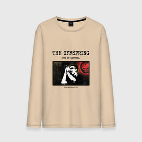 Мужской лонгслив хлопок с принтом The Offspring - out of control в Кировске, 100% хлопок |  | Тематика изображения на принте: 