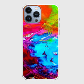 Чехол для iPhone 13 Pro Max с принтом Tie dye в Кировске,  |  | abstraction | color | spray | tie dye | абстракция | акварель | живопись | искусство | краски | текстуры | цветные краски | яркие цвета