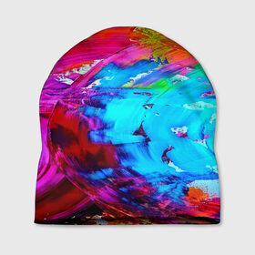 Шапка 3D с принтом Tie-dye в Кировске, 100% полиэстер | универсальный размер, печать по всей поверхности изделия | abstraction | color | spray | tie dye | абстракция | акварель | живопись | искусство | краски | текстуры | цветные краски | яркие цвета