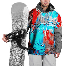 Накидка на куртку 3D с принтом Буйство красок в Кировске, 100% полиэстер |  | abstraction | color | spray | tie dye | абстракция | акварель | живопись | искусство | краски | текстуры | цветные краски | яркие цвета