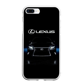 Чехол для iPhone 7Plus/8 Plus матовый с принтом Lexus в Кировске, Силикон | Область печати: задняя сторона чехла, без боковых панелей | auto | lexus | sport | toyota | автомобиль | внедорожник | машина | спорт