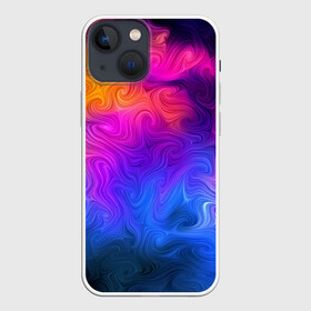 Чехол для iPhone 13 mini с принтом Узор цвета в Кировске,  |  | abstraction | color | spray | tie dye | абстракция | акварель | живопись | искусство | краски | текстуры | цветные краски | яркие цвета