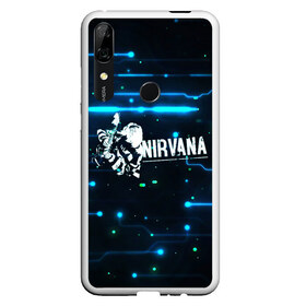 Чехол для Honor P Smart Z с принтом Схема Nirvana (Курт Кобейн) в Кировске, Силикон | Область печати: задняя сторона чехла, без боковых панелей | Тематика изображения на принте: kurt cobain | микросхема | нирвана | плата