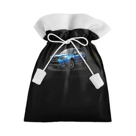 Подарочный 3D мешок с принтом Black в Кировске, 100% полиэстер | Размер: 29*39 см | subaru | субару