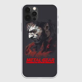 Чехол для iPhone 12 Pro с принтом Metal Gear Solid в Кировске, силикон | область печати: задняя сторона чехла, без боковых панелей | game | gear | metal | snake | игра | шпион