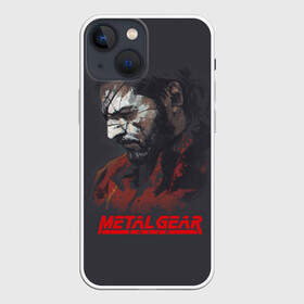 Чехол для iPhone 13 mini с принтом Metal Gear Solid в Кировске,  |  | game | gear | metal | snake | игра | шпион