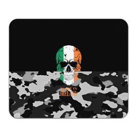 Коврик прямоугольный с принтом Made in Ireland в Кировске, натуральный каучук | размер 230 х 185 мм; запечатка лицевой стороны | camouflage | made in ireland | skull | абстракция | города | ирландия | камуфляж | нация | страны | текстуры | череп