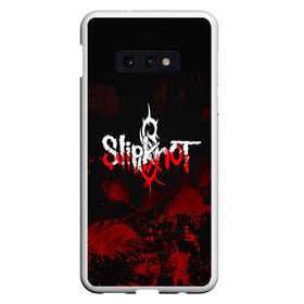 Чехол для Samsung S10E с принтом Slipknot пятна в Кировске, Силикон | Область печати: задняя сторона чехла, без боковых панелей | slipknot | альтернативный метал | андерс | брызги | грув метал | колсефни | кори | кровь | метал | ню метал | рок | слипкнот | тейлор