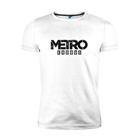 Мужская футболка премиум с принтом Metro: Exodus в Кировске, 92% хлопок, 8% лайкра | приталенный силуэт, круглый вырез ворота, длина до линии бедра, короткий рукав | metro | metro exodus | метро