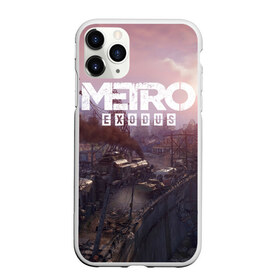 Чехол для iPhone 11 Pro матовый с принтом METRO в Кировске, Силикон |  | metro | metro exodus | метро