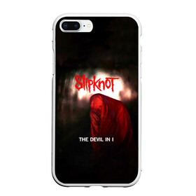 Чехол для iPhone 7Plus/8 Plus матовый с принтом Slipknot - The devil in i в Кировске, Силикон | Область печати: задняя сторона чехла, без боковых панелей | slipknot | альтернативный метал | андерс | грув метал | дьявол | колсефни | кори | метал | музыка | ню метал | рок | слипкнот | тейлор