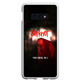 Чехол для Samsung S10E с принтом Slipknot - The devil in i в Кировске, Силикон | Область печати: задняя сторона чехла, без боковых панелей | Тематика изображения на принте: slipknot | альтернативный метал | андерс | грув метал | дьявол | колсефни | кори | метал | музыка | ню метал | рок | слипкнот | тейлор