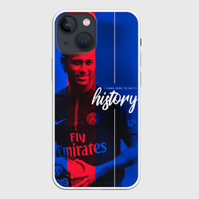 Чехол для iPhone 13 mini с принтом Neymar в Кировске,  |  | Тематика изображения на принте: neymar | psg | неймар | псж | сборная бразилии