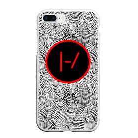 Чехол для iPhone 7Plus/8 Plus матовый с принтом Twenty one pilots в Кировске, Силикон | Область печати: задняя сторона чехла, без боковых панелей | rock | t.o.p. | top | twenty one pilots | рок