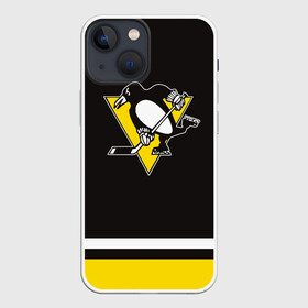 Чехол для iPhone 13 mini с принтом Pittsburgh Penguins 2017 в Кировске,  |  | nhl | pittsburgh penguins | спорт | хоккей