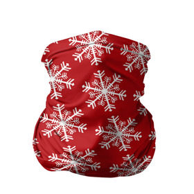 Бандана-труба 3D с принтом Новогодние Снежинки в Кировске, 100% полиэстер, ткань с особыми свойствами — Activecool | плотность 150‒180 г/м2; хорошо тянется, но сохраняет форму | дед | дед морозо | клаус | новый год | подарки | санта | санта клаус | снег | снеговик | снежинки | холод
