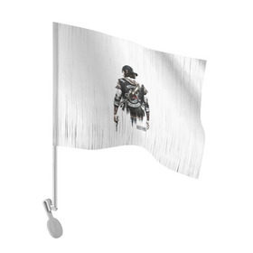 Флаг для автомобиля с принтом Days Gone в Кировске, 100% полиэстер | Размер: 30*21 см | Тематика изображения на принте: days gone | былые дни | вирус | зомби | пандемия | постапокалипсис