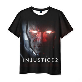 Мужская футболка 3D с принтом injustice в Кировске, 100% полиэфир | прямой крой, круглый вырез горловины, длина до линии бедер | битва | борьба | герои | герой | несправедливость | схватка | чудо