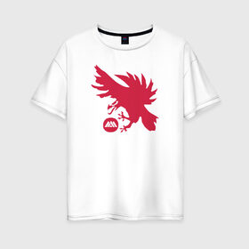 Женская футболка хлопок Oversize с принтом Warlock в Кировске, 100% хлопок | свободный крой, круглый ворот, спущенный рукав, длина до линии бедер
 | destiny | destiny 2 | дестени