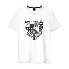 Мужская футболка хлопок с принтом Destiny - AGE OF TRIUMPH в Кировске, 100% хлопок | прямой крой, круглый вырез горловины, длина до линии бедер, слегка спущенное плечо. | 