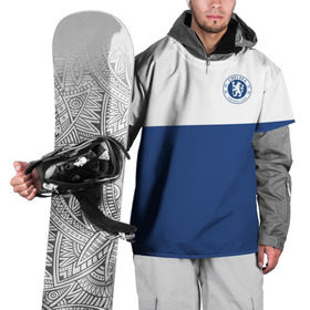Накидка на куртку 3D с принтом Chelsea - Light Blue в Кировске, 100% полиэстер |  | Тематика изображения на принте: челси