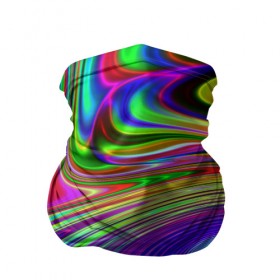 Бандана-труба 3D с принтом Галлюцинации в Кировске, 100% полиэстер, ткань с особыми свойствами — Activecool | плотность 150‒180 г/м2; хорошо тянется, но сохраняет форму | abstract | colorful | colors | rainbow | tie dye | абстракция | брызги | геометрия | краска | краски | разводы